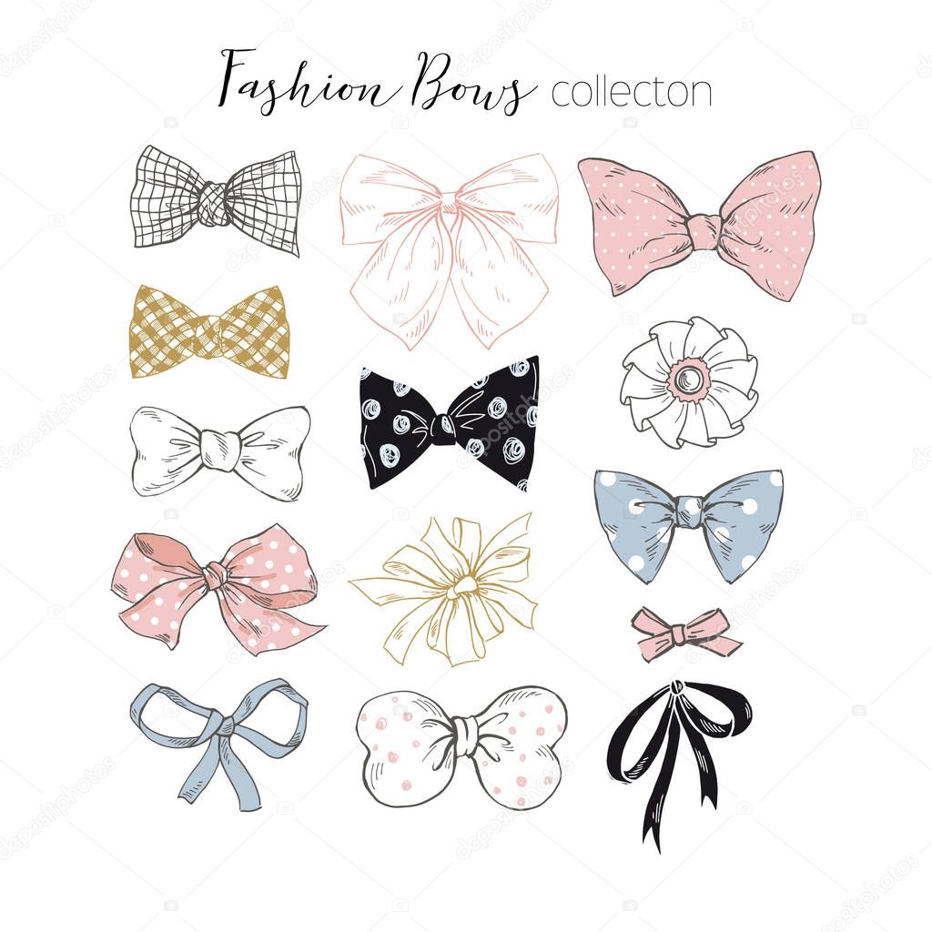 beautiful graphic bows 