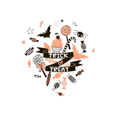 Mutlu Cadılar Bayramı tasarımı