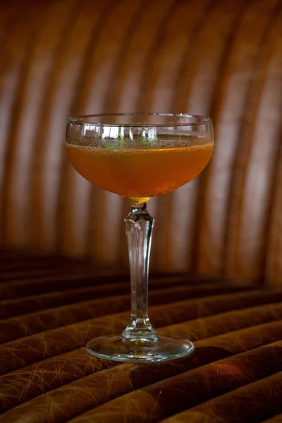 Oude Cubaanse cocktail. — Stockfoto