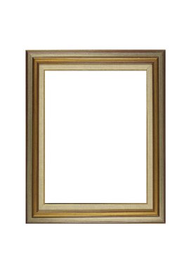 İzole Fotoğraf Çerçevesi, Ahşap Antik Fotoğraf Çerçevesi