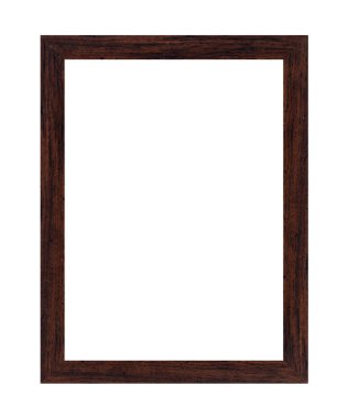 İzole Fotoğraf Çerçevesi, Ahşap Antik Fotoğraf Çerçevesi