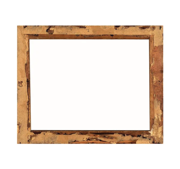 İzole Fotoğraf Çerçevesi, Ahşap Antik Fotoğraf Çerçevesi