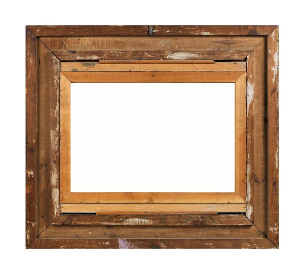 İzole Fotoğraf Çerçevesi, Ahşap Antik Fotoğraf Çerçevesi