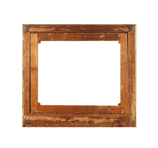 İzole Fotoğraf Çerçevesi, Ahşap Antik Fotoğraf Çerçevesi