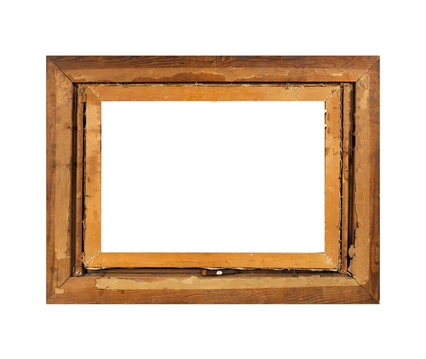 İzole Fotoğraf Çerçevesi, Ahşap Antik Fotoğraf Çerçevesi