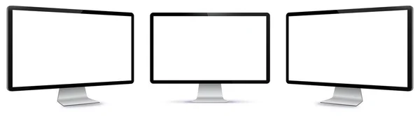 PC monitör vektör çizim.