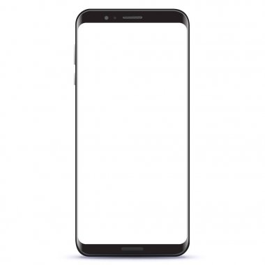 Yeni nesil akıllı telefon vektör çizim