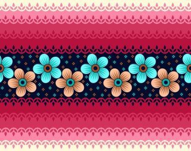Çiçek sınır tasarımı arka planı