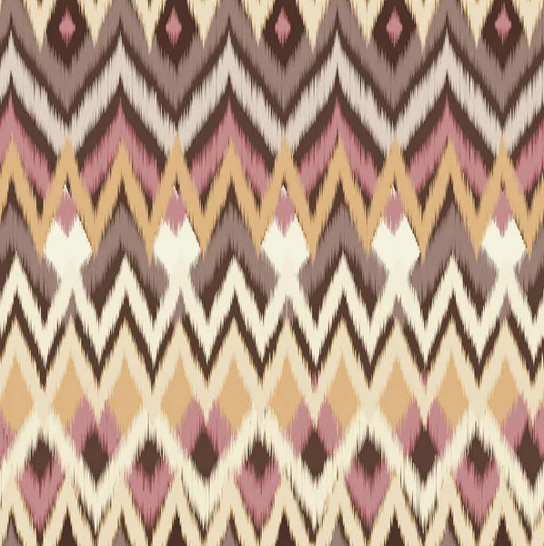 Sömlös Ikat Design Mönster Bakgrund — Stockfoto