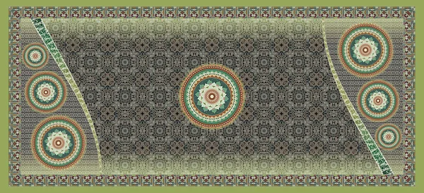 Seamless Geometris Warna Warni Latar Pola — Stok Foto