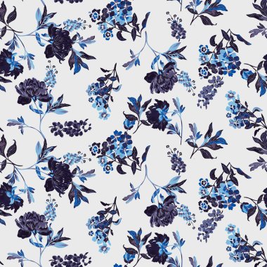 Kusursuz çiçek tasarımı beyaz arkaplan