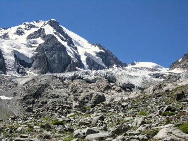 Kafkas Dağları, Rusya dağ Buzulu.