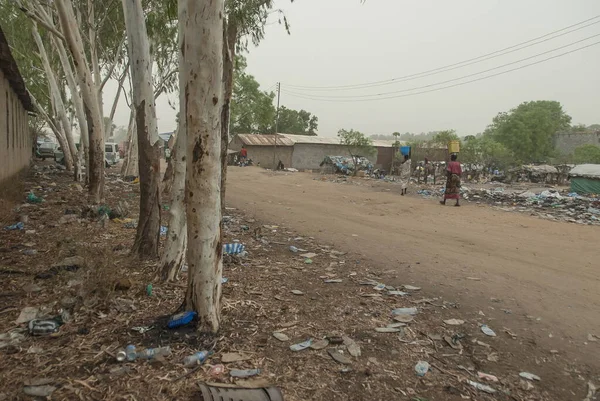 Ulica Miejska Dżubie Sudan Południowy — Zdjęcie stockowe