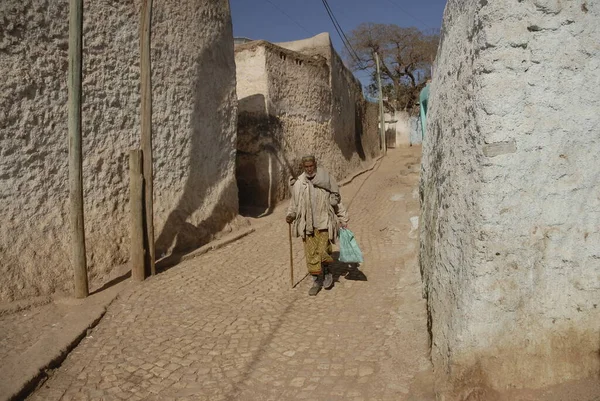 Harar Ethiopia Mart 2012 Tanımlanamayan Müslüman Adam Mart 2012 Harar — Stok fotoğraf