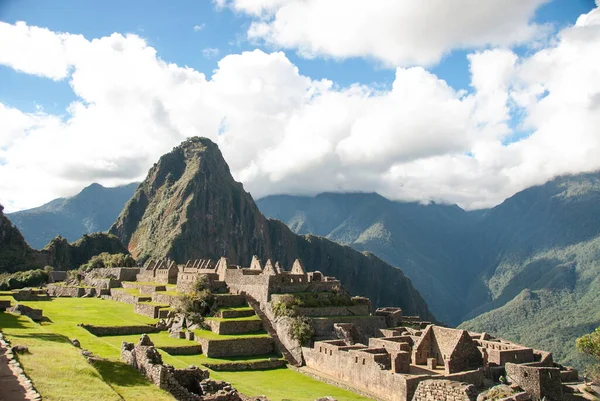 Antigua Ciudadela Inca Machu Picchu Perú — Foto de Stock