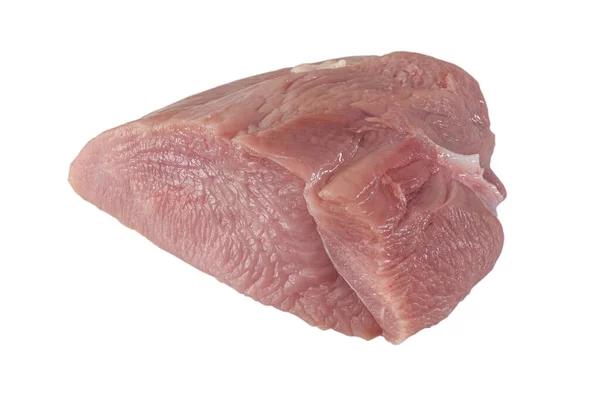 Fresh Turkey Breast White Background — Stock Photo, Image