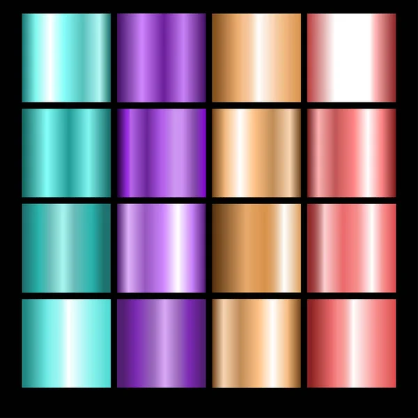 Ensemble de gradient multicolore — Image vectorielle