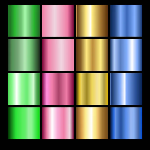 Sistema de gradiente multicolor — Archivo Imágenes Vectoriales