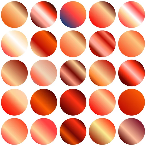 Uppsättning av cirkla tonade bakgrunder — Stock vektor