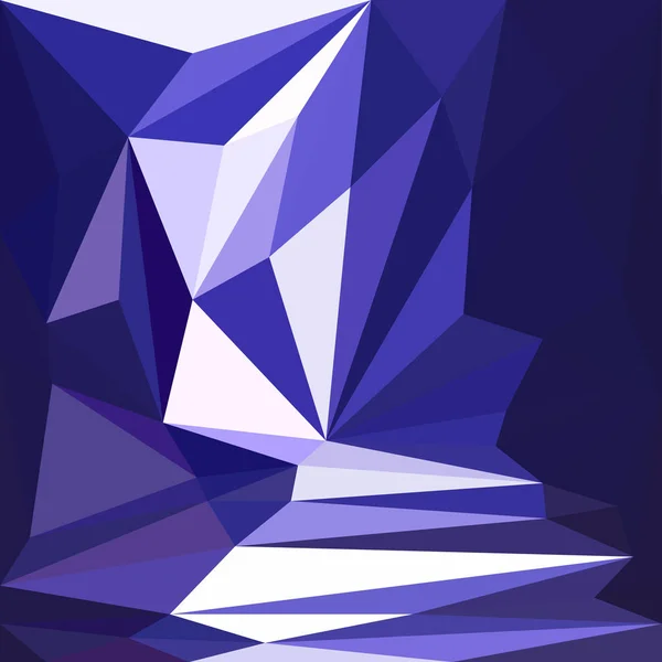 Geometrische abstrakte Hintergrund drucken Low-Poly-Mosaik-Stil — Stockvektor