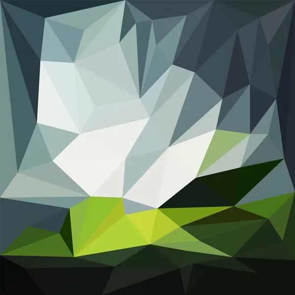 Geometrische abstrakte Hintergrund drucken Low-Poly-Mosaik-Stil — Stockvektor