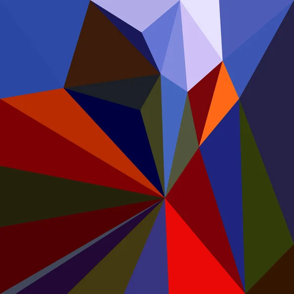 Motif vectoriel abstrait triangle géométrique mosaïque fond — Image vectorielle