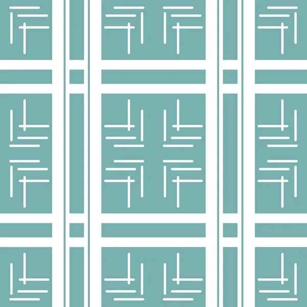 Nahtloses geometrisches Muster mit bunten Elementen, Vektorhintergrund. — Stockvektor