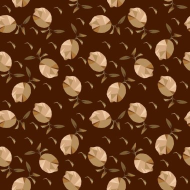 Kusursuz vektör desenli geometrik arka plan. Soyut şablon grafiği