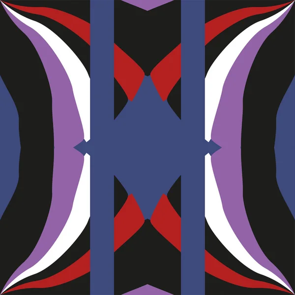 Fondo geométrico de patrón vectorial sin costuras. Gráfico de patrón abstracto — Archivo Imágenes Vectoriales