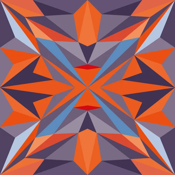 Nahtlose geometrische Muster im Pop-Art-Design. Vektorkunst. — Stockvektor