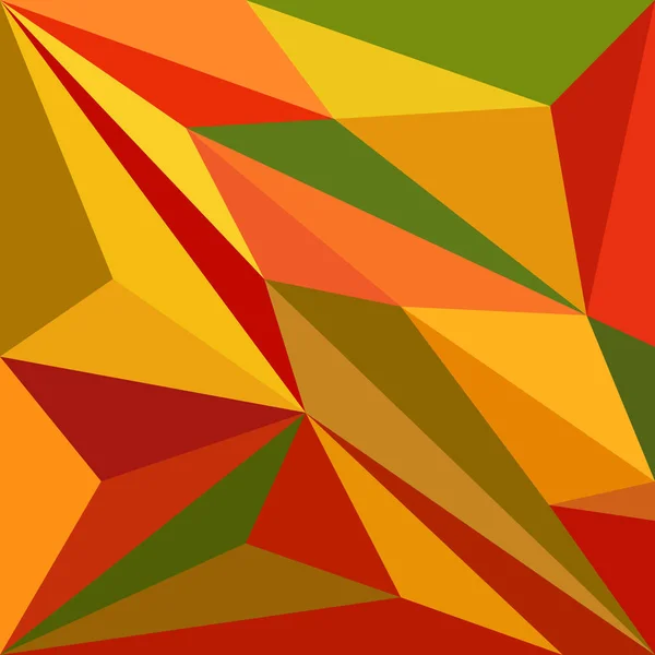 Vector abstracto patrón geométrico triángulo mosaico fondo — Vector de stock