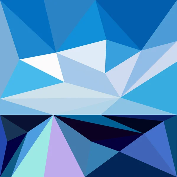 Abstrakte Vektormuster geometrisches Dreieck Mosaik Hintergrund — Stockvektor
