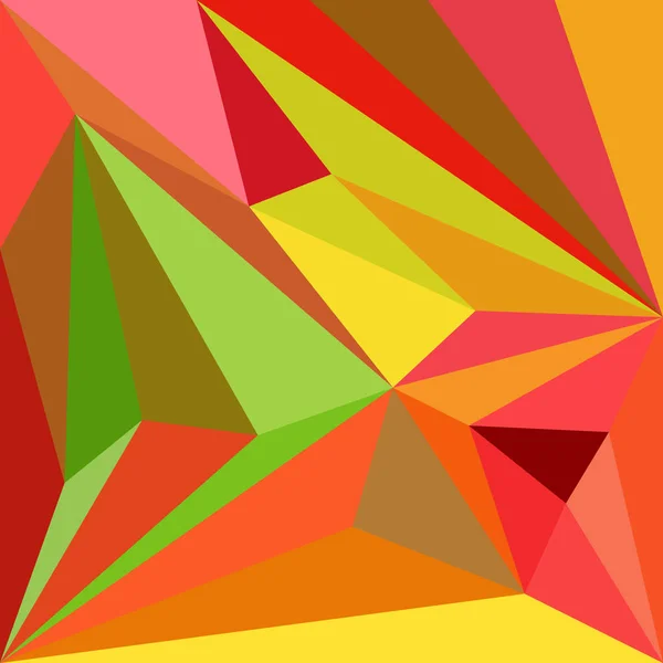 Vector abstracto patrón geométrico triángulo mosaico fondo — Vector de stock