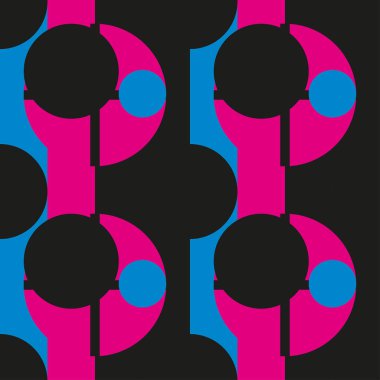 Soyut renksiz desen geometrik arkaplan vektör tasarımı