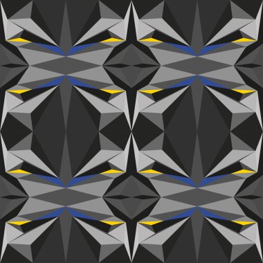 Soyut renksiz desen geometrik arkaplan vektör tasarımı