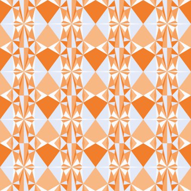 Sorunsuz soyut geometrik renkli vektör desen sürekli çoğaltma için.