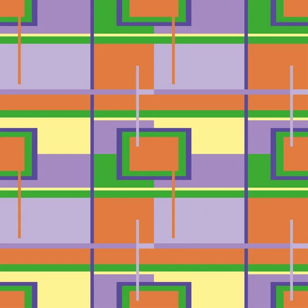 Abstracte Geometrische Achtergrond Met Verschillende Geometrische Vormen Driehoeken Cirkels Stippen — Stockvector