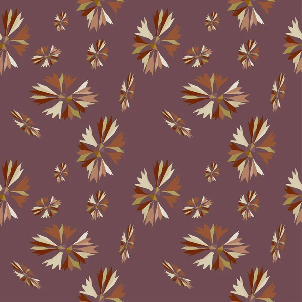 Vektor Nahtlose Muster Hintergrund Für Stoffe Textilien Papier Tapeten Webseiten — Stockvektor