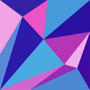 Geometrik şekillerin geri dönüş deseni. Renkli mozaik pankart. Geometrik hipster retro arka planında metnin için yer var. Retro üçgen arkaplan