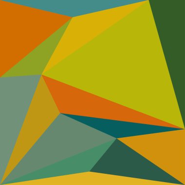 Geometrik şekillerin geri dönüş deseni. Renkli mozaik pankart. Geometrik hipster retro arka planında metnin için yer var. Retro üçgen arkaplan