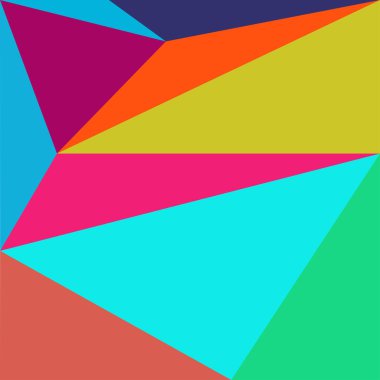 Dekoratif geometrik ve soyut elementlerle donatılmış bir arka plan. Vektör illüstrasyonu.