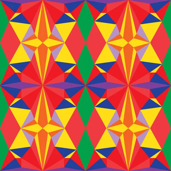 Patrón Sin Costuras Con Elementos Geométricos Abstractos Decorativos Ilustración Vectorial — Archivo Imágenes Vectoriales