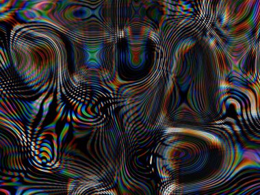 Dijital efektler. Çok renkli soyut arkaplan. Renkli desen. Poster, broşür, el ilanı ve kart için yaratıcı grafik tasarımı. Eşsiz duvar kâğıdı. Ağ, kumaş ve not defteri kapağı için arkaplan.