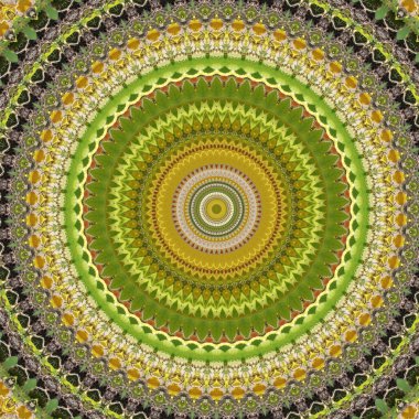 Fraktal soyut arkaplan. Dijital efektler. Şenlik dekorasyonu. Renkli desen. Geometrik doku.