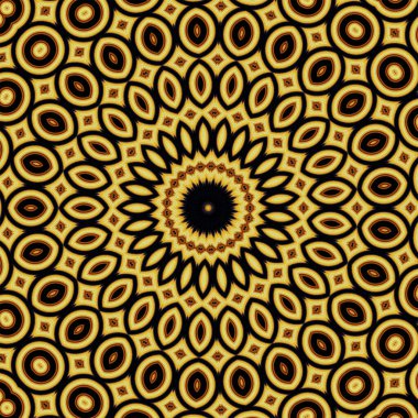 Fraktal soyut arkaplan. Dijital efektler. Şenlik dekorasyonu. Renkli desen. Geometrik doku.