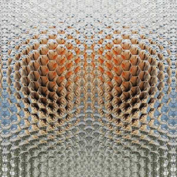 Fractal Abstrakt Bakgrund Digitala Effekter Festlig Dekoration Färgstarkt Mönster Geometrisk — Stockfoto
