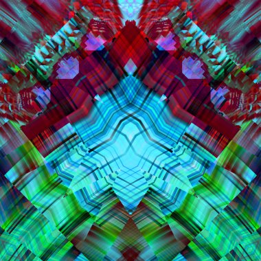 Çok renkli soyut arkaplan. Renkli desen. Dijital efektler. Poster, broşür, el ilanı ve kart için yaratıcı grafik tasarımı. Eşsiz duvar kâğıdı. Ağ, kumaş ve not defteri kapağı için arkaplan.