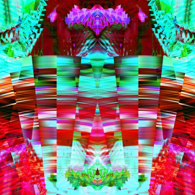 Çok renkli soyut arkaplan. Renkli desen. Dijital efektler. Poster, broşür, el ilanı ve kart için yaratıcı grafik tasarımı. Eşsiz duvar kâğıdı. Ağ, kumaş ve not defteri kapağı için arkaplan.