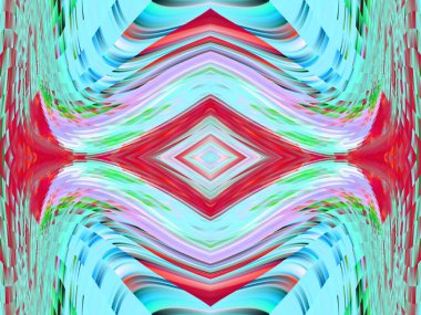 Çok renkli soyut arkaplan. Renkli desen. Dijital efektler. Poster, broşür, el ilanı ve kart için yaratıcı grafik tasarımı. 