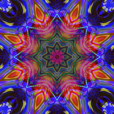 Renkli soyut desen. Dijital efektler. Poster, broşür, el ilanı ve kart için yaratıcı grafik tasarımı. Eşsiz duvar kâğıdı. Ağ, kumaş ve not defteri kapağı için arkaplan.